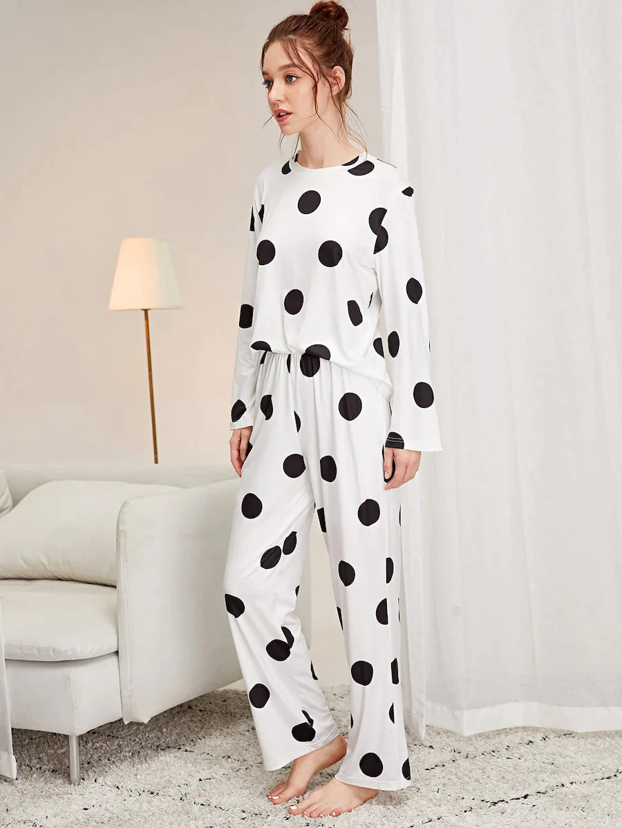 POLKA DOT SLEEP SUIT - M053 WESTSTYLE