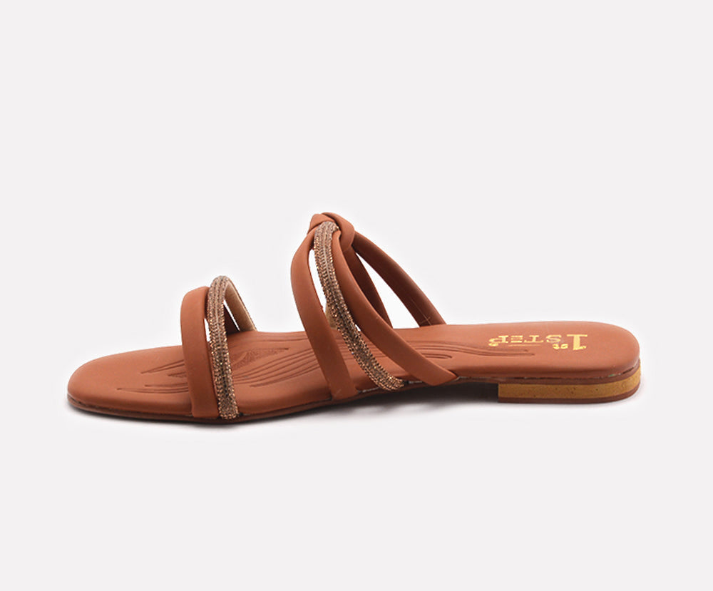 FLAT FOOTWEAR - MUSTARD - M126