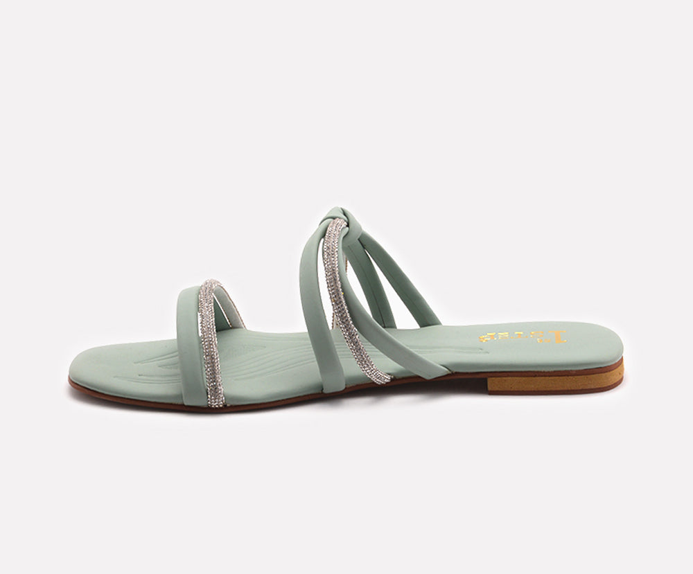 FLAT FOOTWEAR - MUSTARD - M126