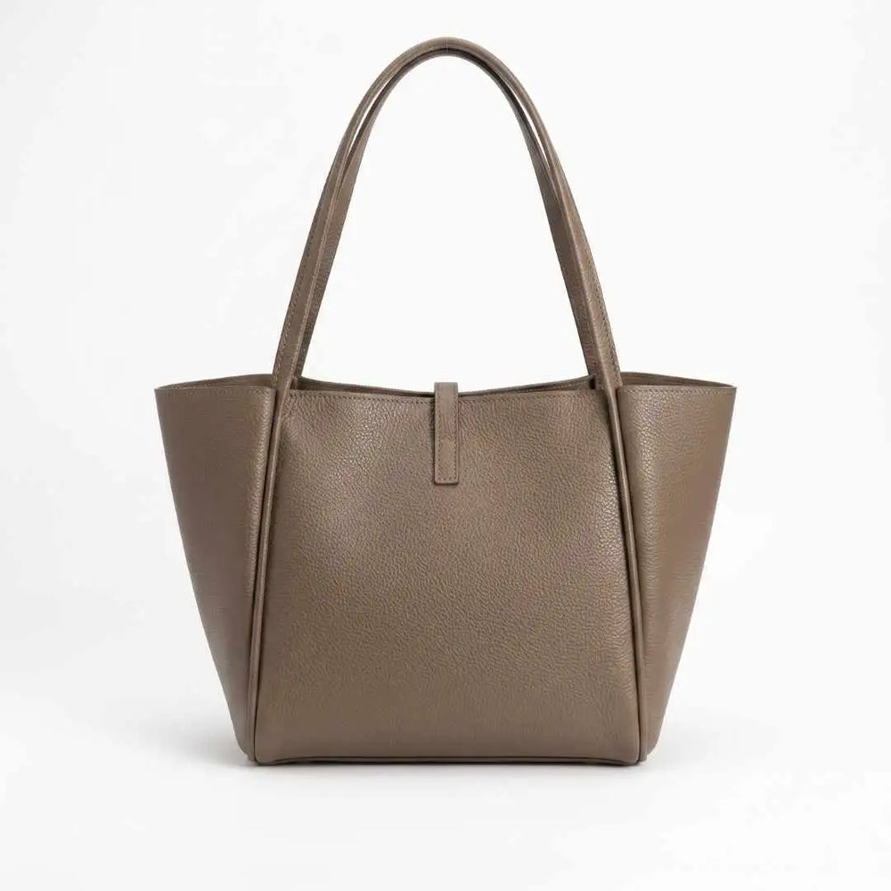 WestStyle Joblet cheeku tote bag front view showing winged silhouette, turnlock closure and long handles — ladies handbag Pakistan