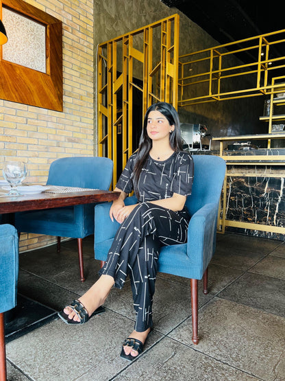 CAPRI SUIT - BLACK - M056 WESTSTYLE