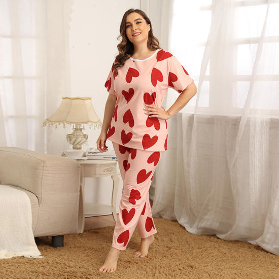 RED HEART SUIT - PINK - M058 WESTSTYLE