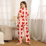 RED HEART SUIT - PINK - M058 
