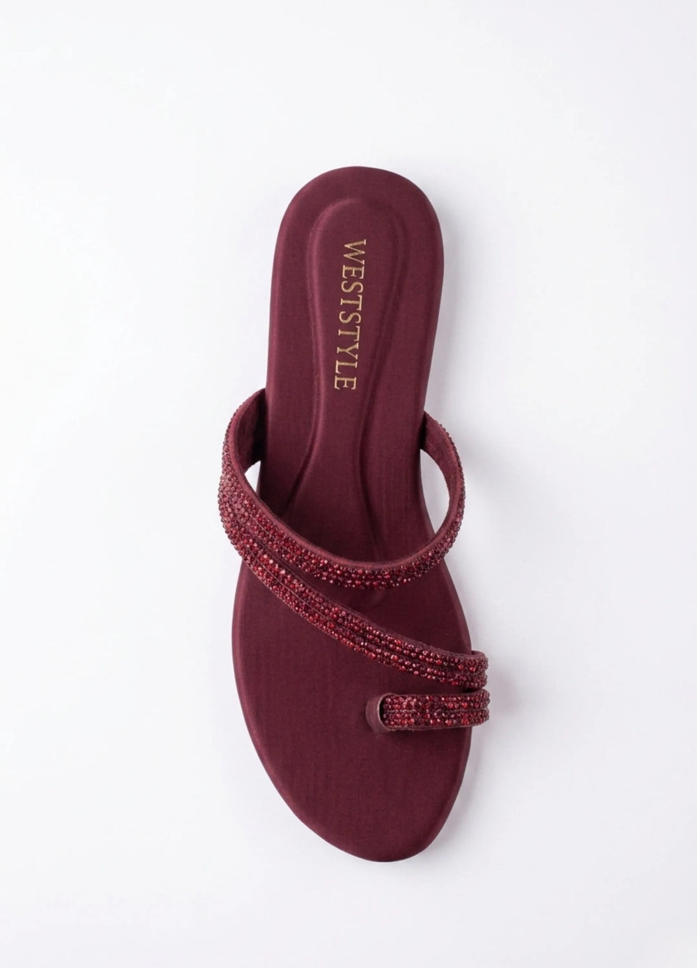 Women_s-Aura-Flat-Slide-Chappal-Maroon