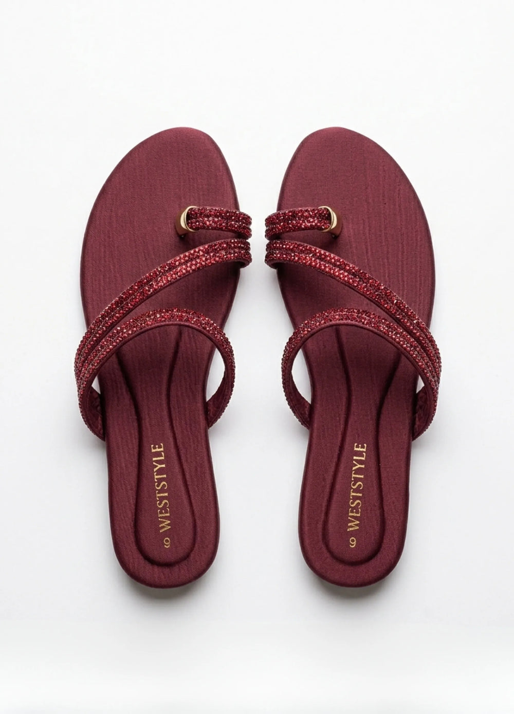 Women_s-Aura-Flat-Slide-Chappal-Maroon_3