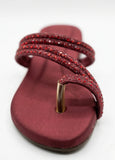 Women_s-Aura-Flat-Slide-Chappal-Maroon_4