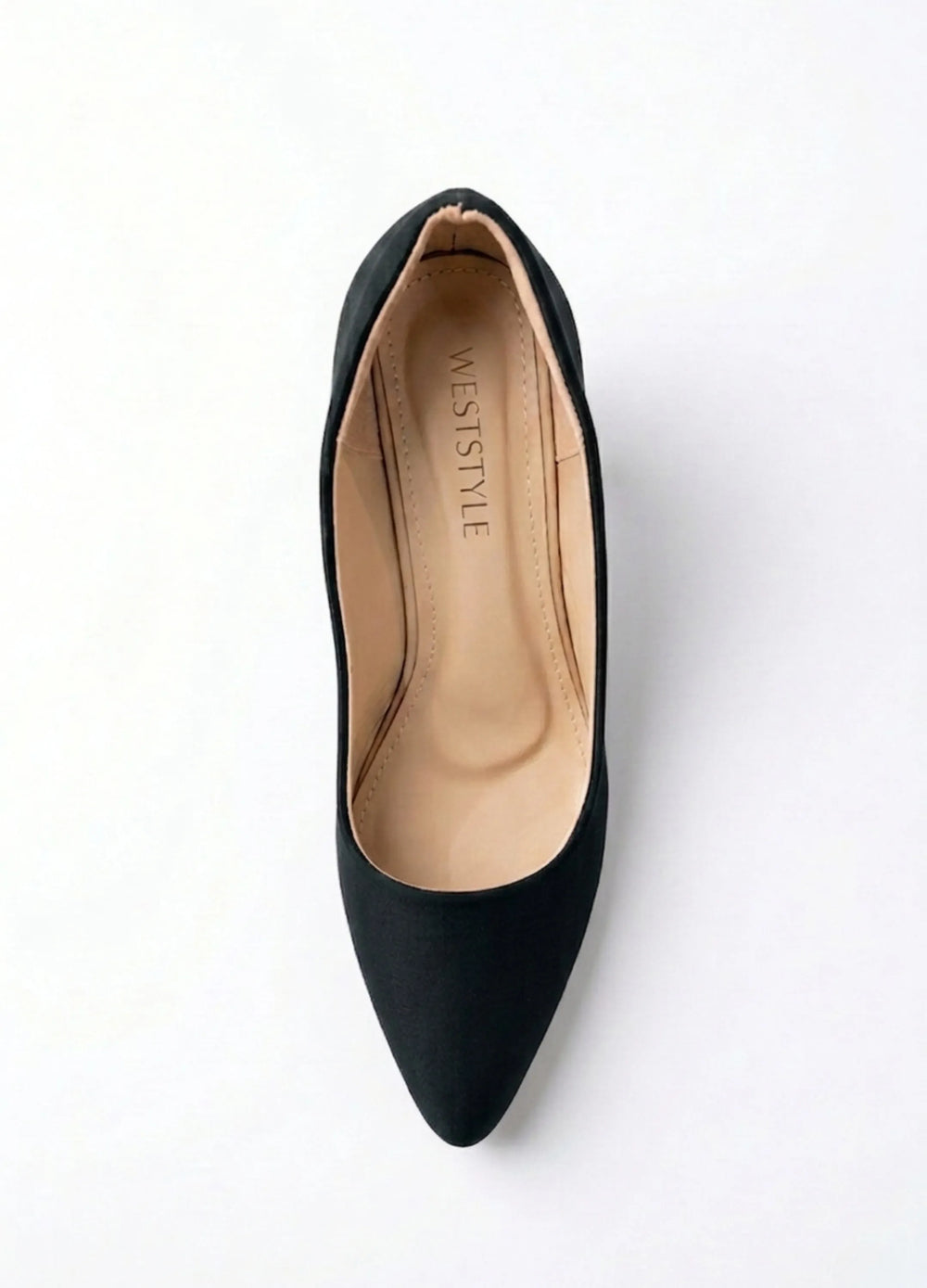 WOMEN'S NOIR COURT HEEL - BLACK - M199 