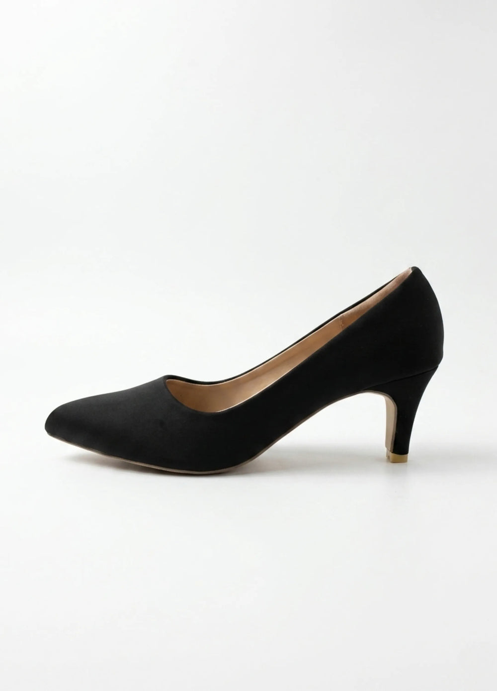 WOMEN'S NOIR COURT HEEL - BLACK - M199 