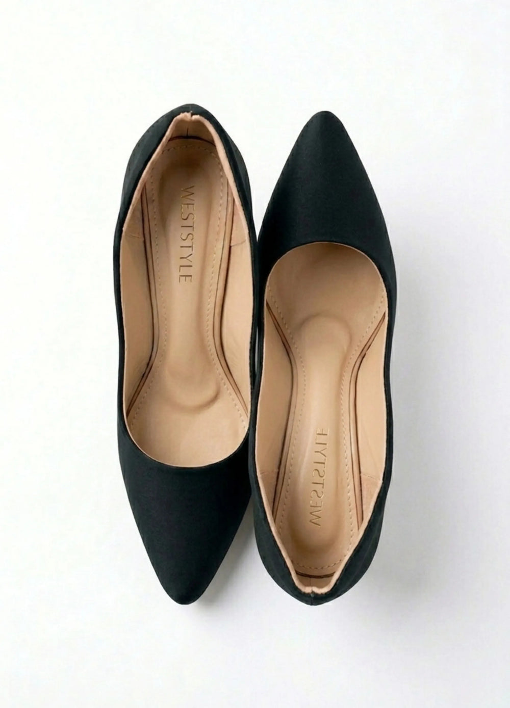 WOMEN'S NOIR COURT HEEL - BLACK - M199 
