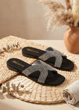WOMEN'S NOVA FLAT SLIDES - M197 