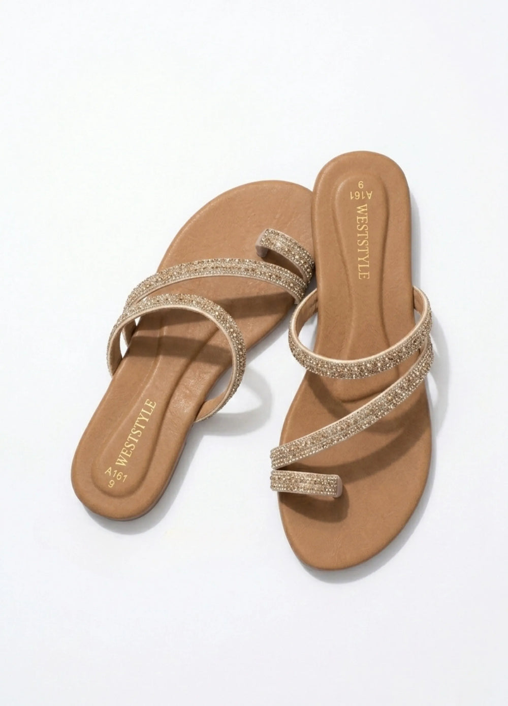 Women_s-Sahara-Shimmer-Flat-Slide-Chappal-Beige_3