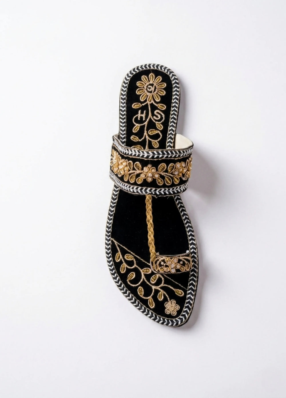 WOMEN'S VIRSA FLAT SLIDE CHAPPAL - M198 