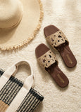 WOMEN'S CHOCO SLIDES - M194 