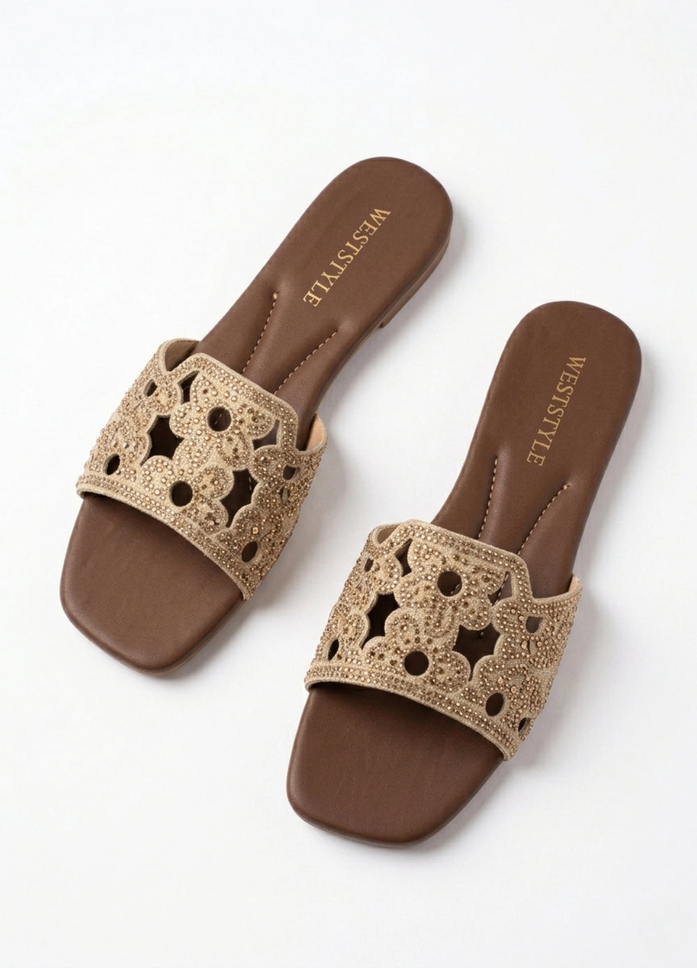 WOMEN'S CHOCO SLIDES - M194 