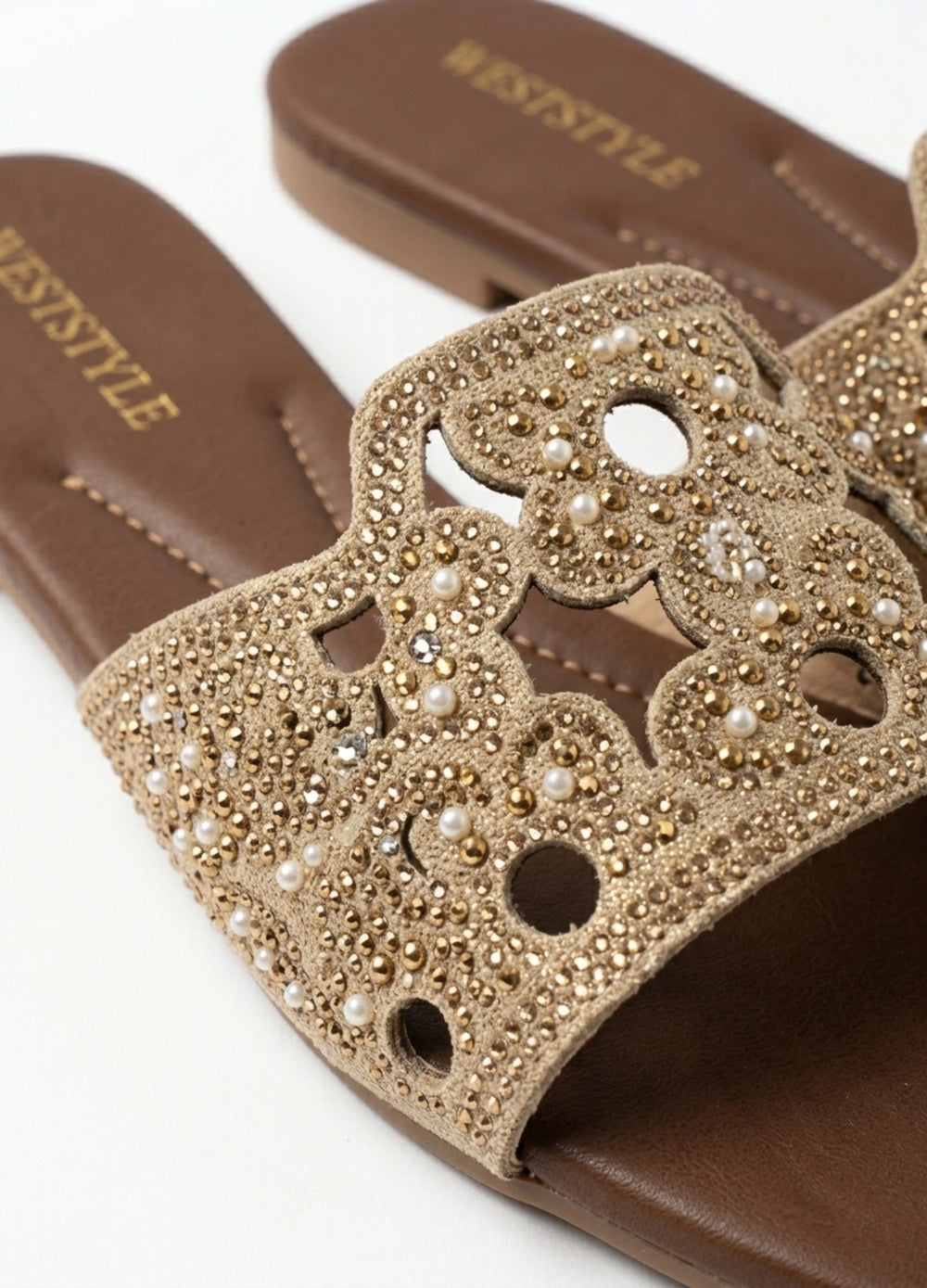 WOMEN'S CHOCO SLIDES - M194 