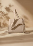 CRESCA HANDBAG - BIGE - M176 