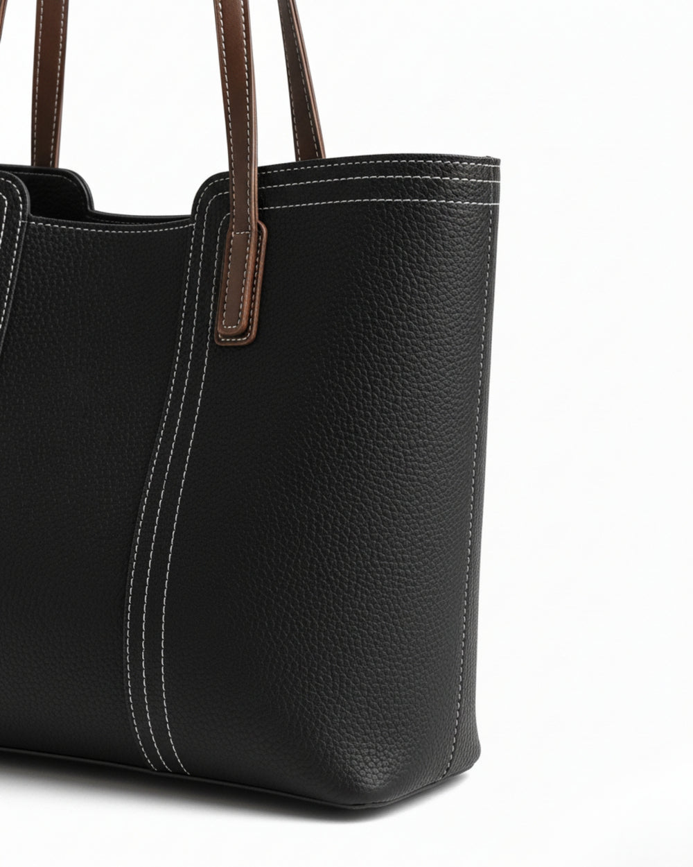 GRACE TOTE - BLACK - M077 