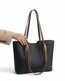 GRACE TOTE - BLACK - M077 