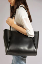 PYRAMID TOTE - BLACK - M002 WestStyle