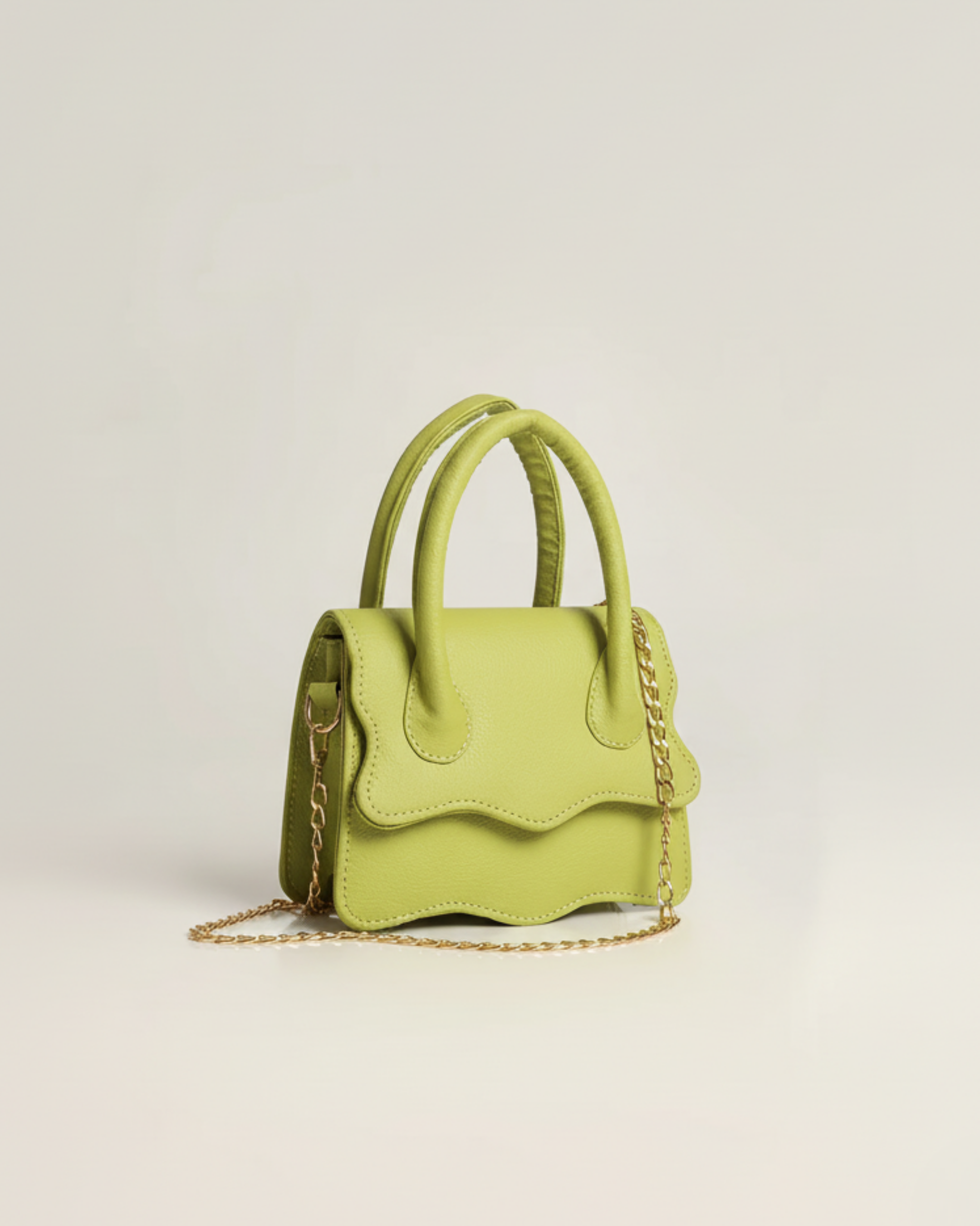 MUFFIN HANDBAG - GREEN - M143
