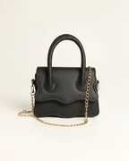 MUFFIN HANDBAG - BLACK - M143