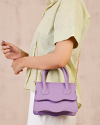 MUFFIN HANDBAG - LILAC - M143