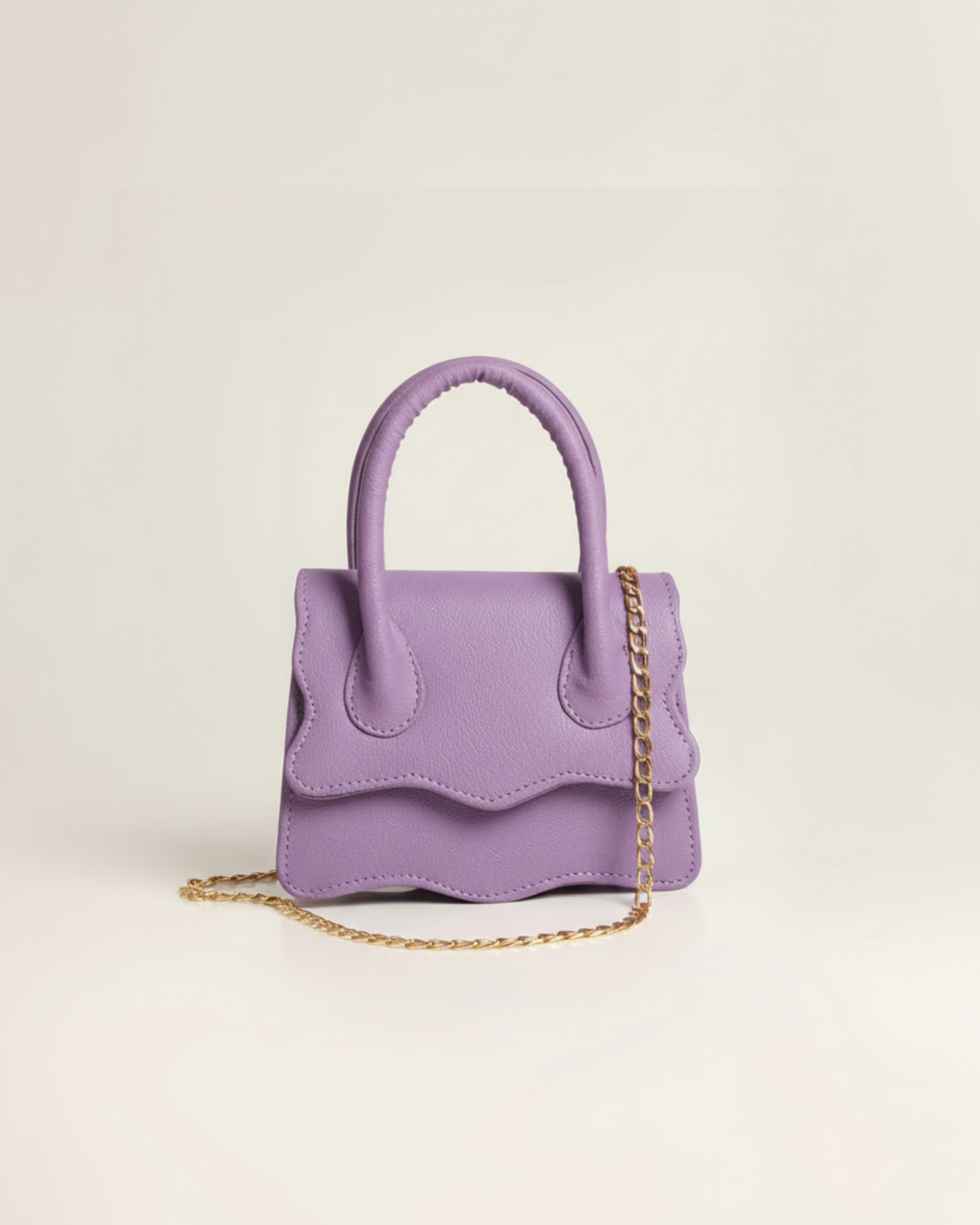 MUFFIN HANDBAG - LILAC - M143