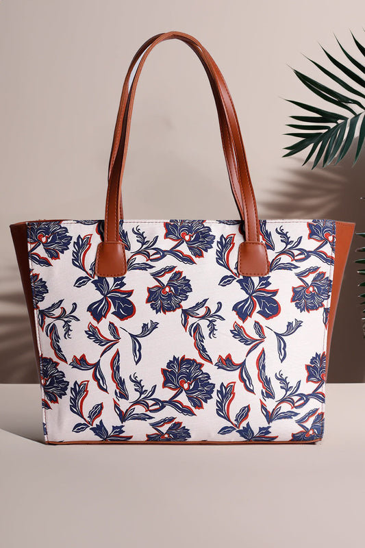 FLORA NAVY CANVAS - M107