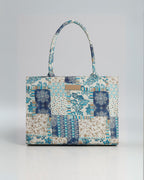 ARTISTIC BLUE PATCHWORK - M033 WestStyle