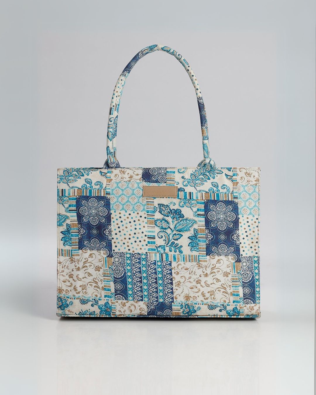 ARTISTIC BLUE PATCHWORK - M033 WestStyle