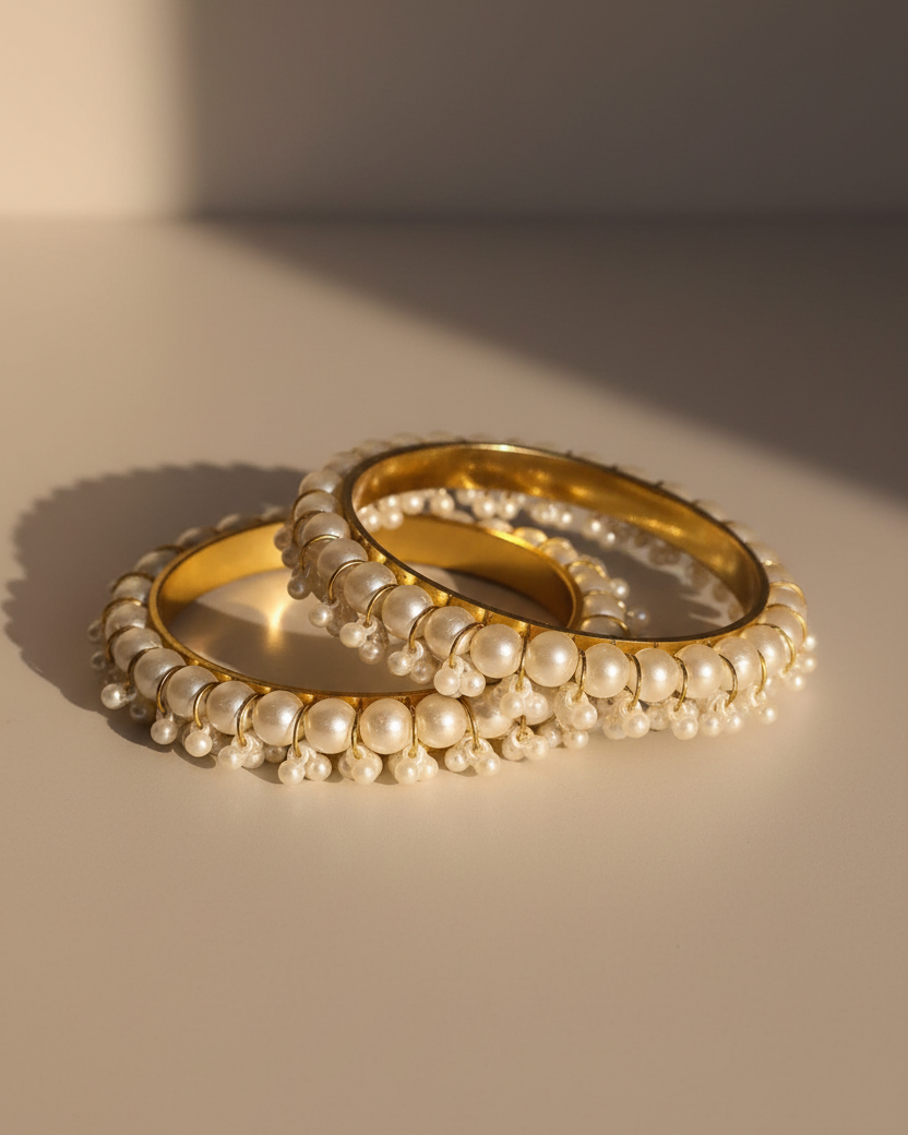 Pearl Bangles Luxury Campaign