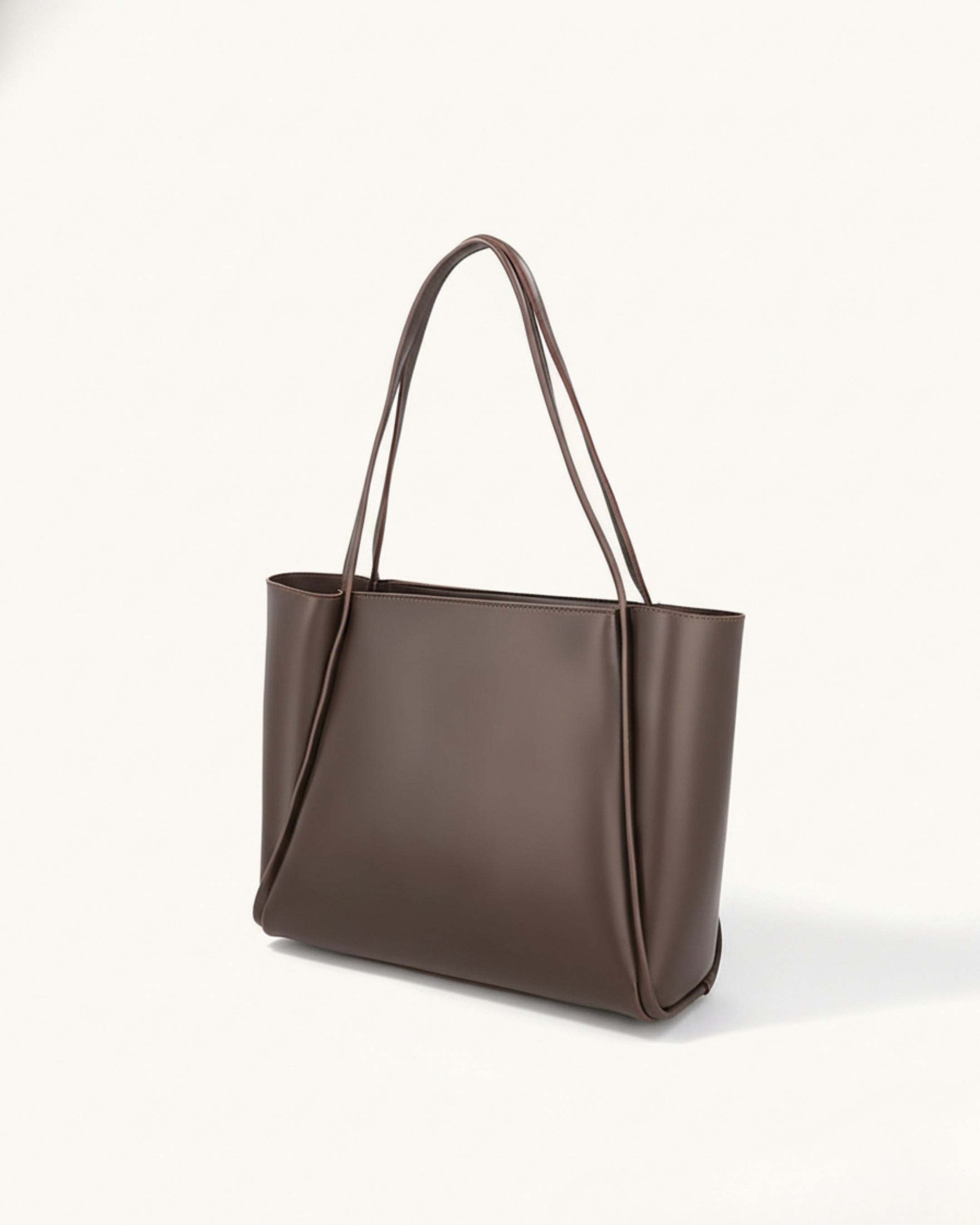 PYRAMID TOTE - BROWN - M002