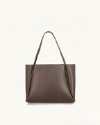 PYRAMID TOTE - BLACK - M002