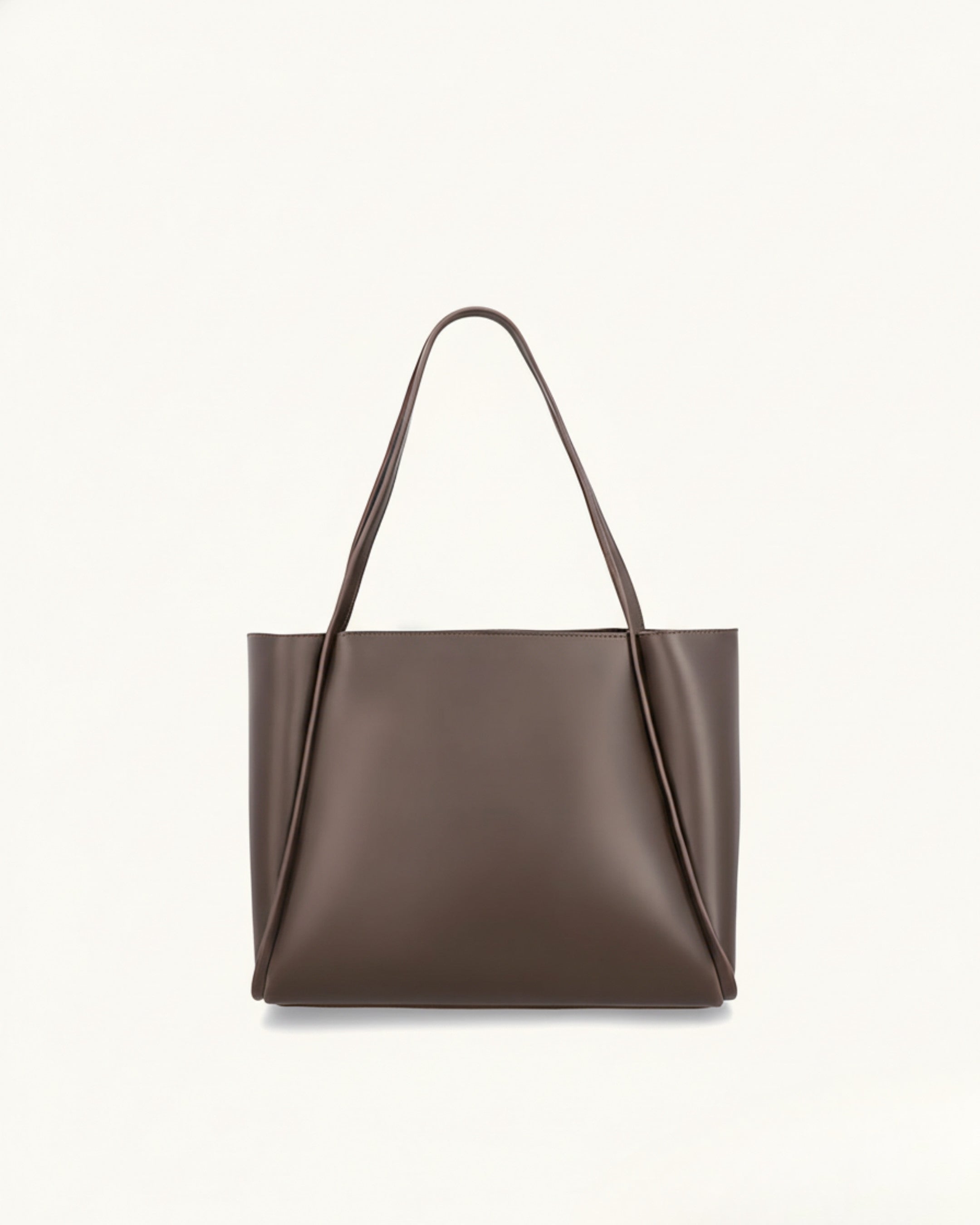 PYRAMID TOTE - BROWN - M002