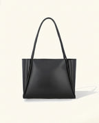 PYRAMID TOTE - BLACK - M002