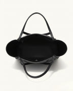 PYRAMID TOTE - BLACK - M002