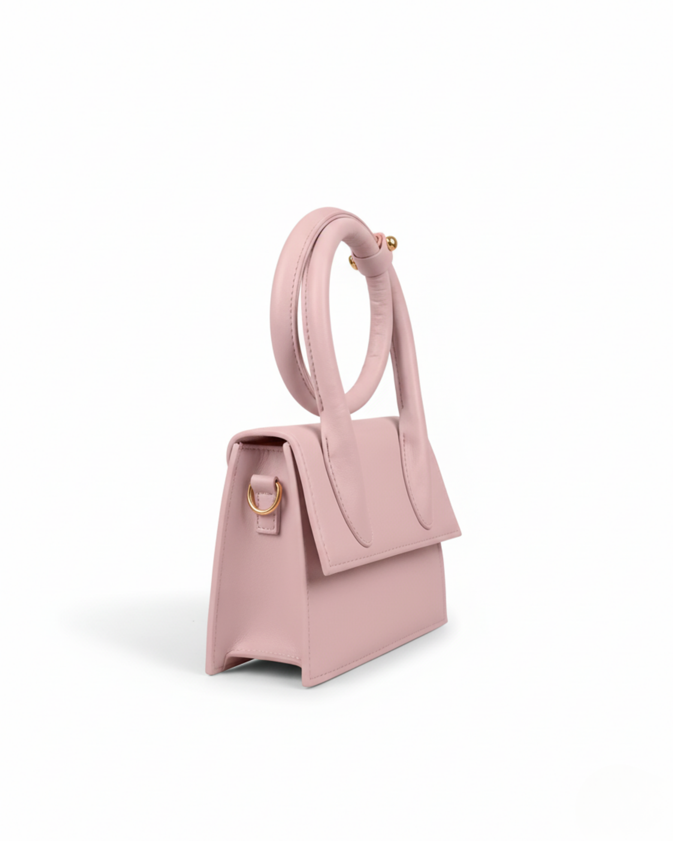 SWIRL HANDBAG - PINK - M145
