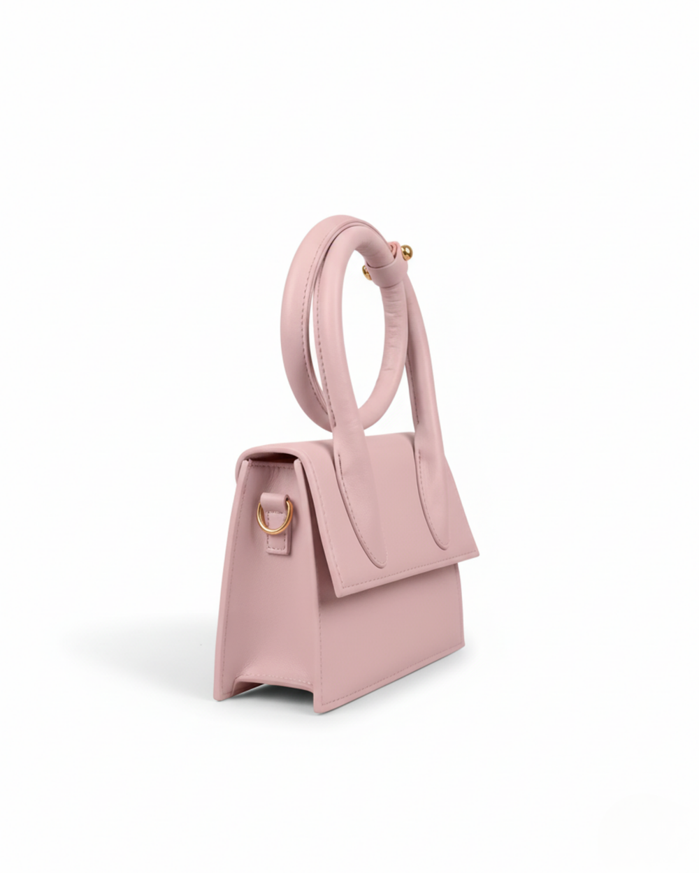 SWIRL HANDBAG - PINK - M145 