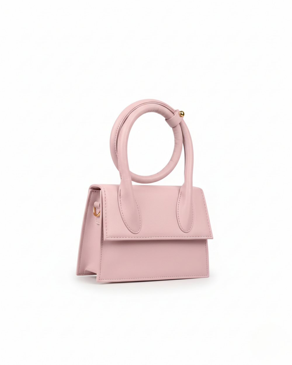 SWIRL HANDBAG - PINK - M145 