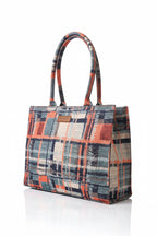 CHECK MATE CANVAS TOTE - M151