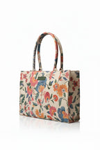 FLORAL TINT CANVAS TOTE - M150