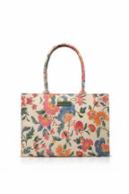 FLORAL TINT CANVAS TOTE - M150