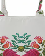 WHITE FLOWER CANVAS - M141