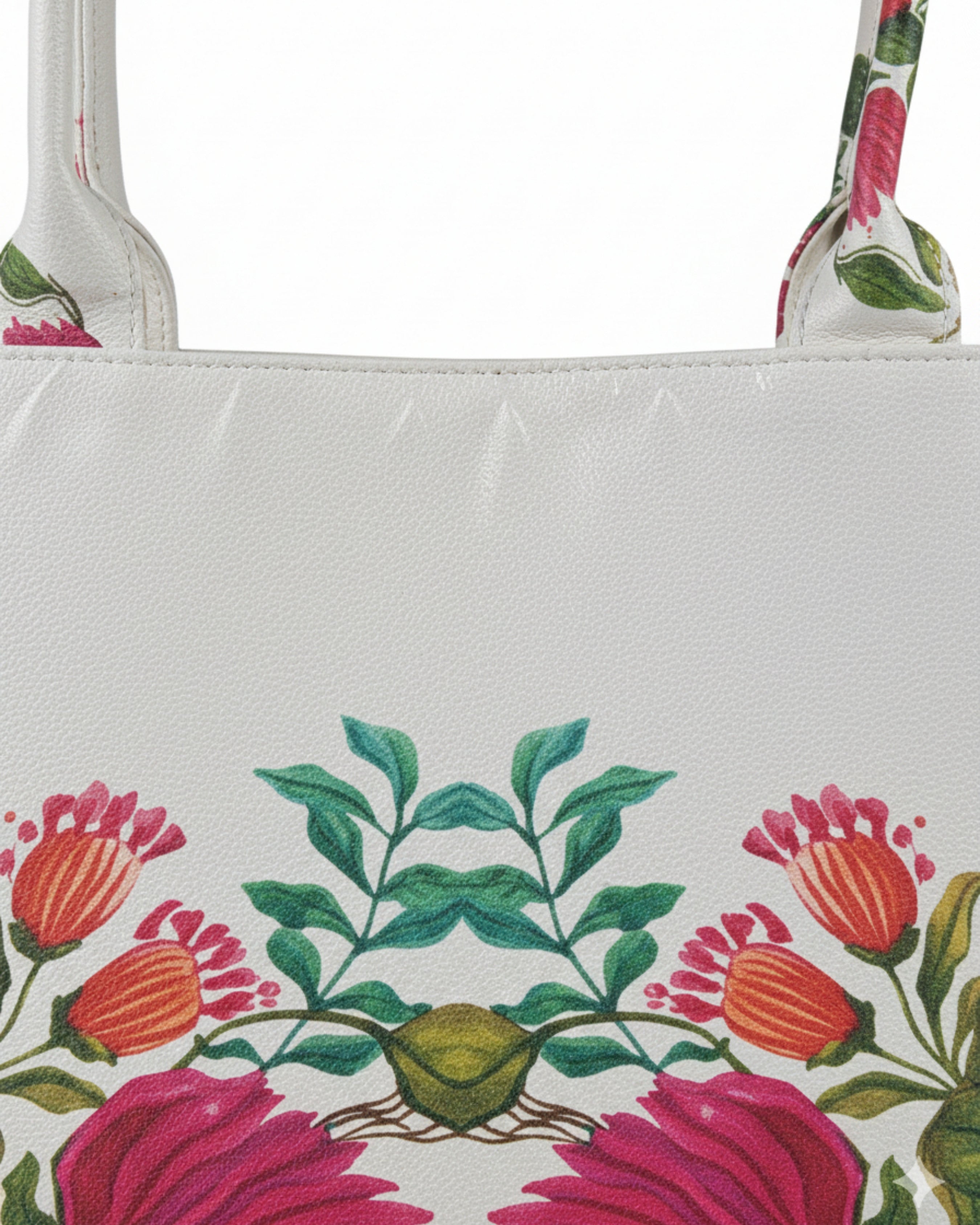 WHITE FLOWER CANVAS - M141