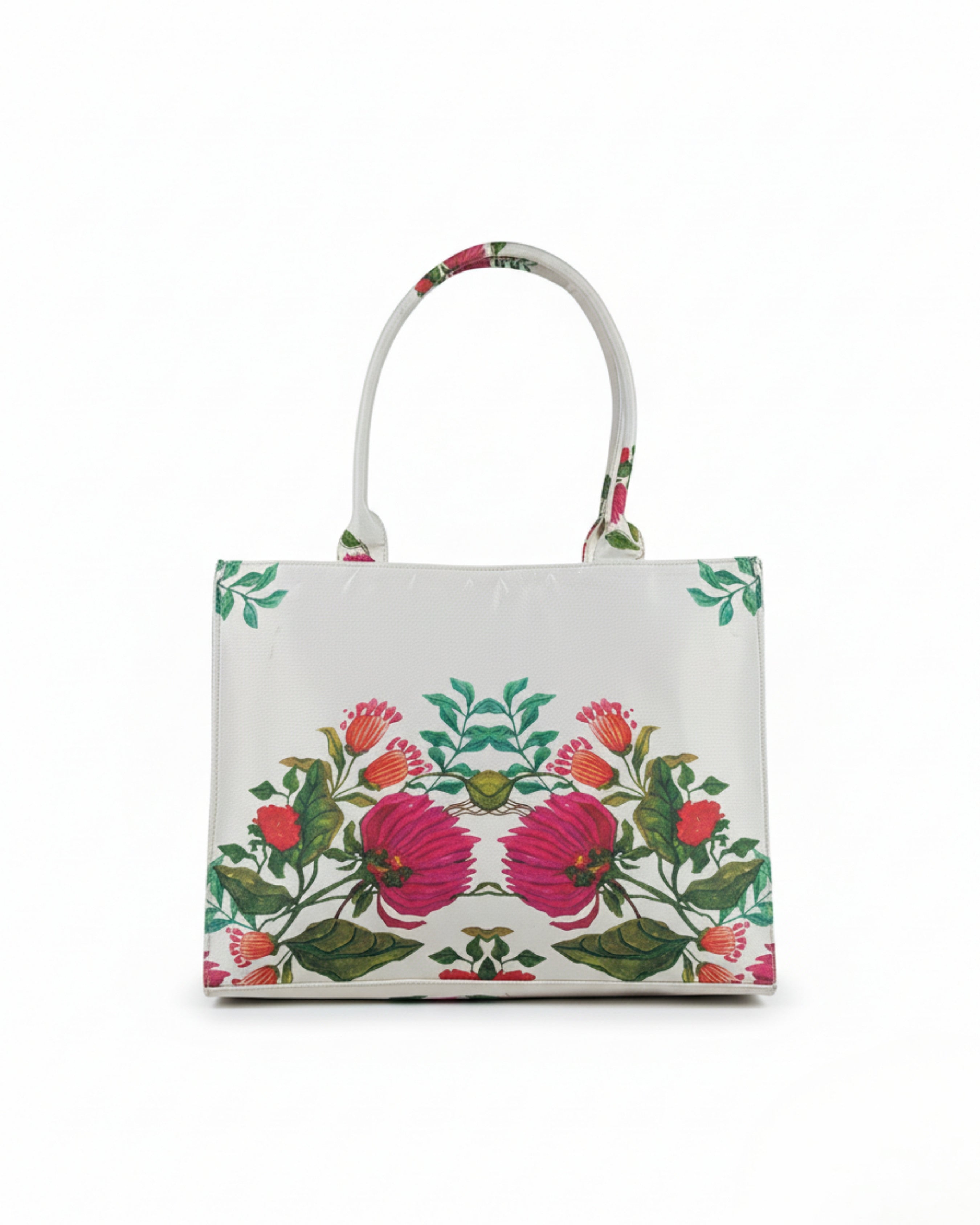 WHITE FLOWER CANVAS - M141