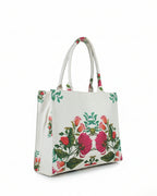 WHITE FLOWER CANVAS - M141